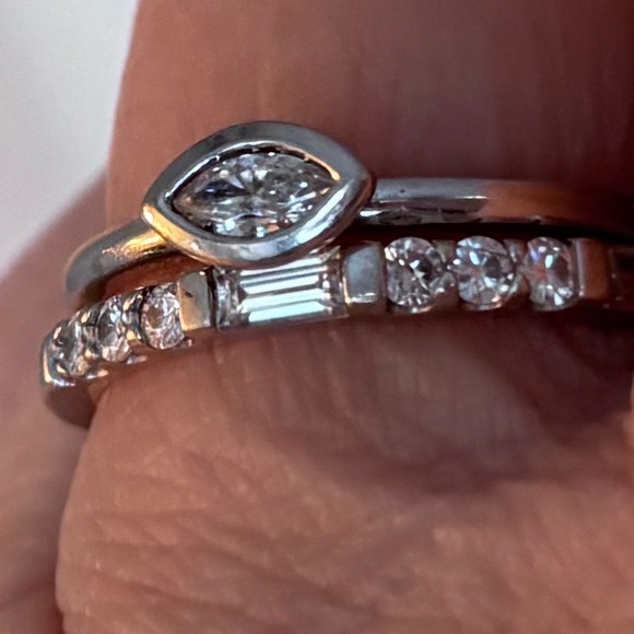 Charles & Colvard Jewelry - Charles & Covard 14k ring set